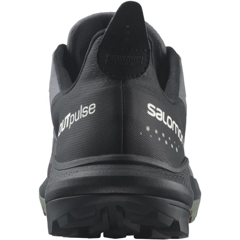 Tenis Senderismo Salomon Outpulse GTX Hombre Negros Grises Oscuro | MX JEHN304